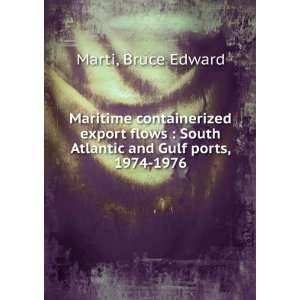  Maritime containerized export flows  South Atlantic and 