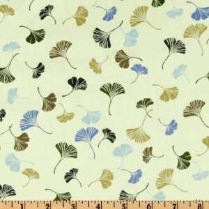   Definitions Leaves Pale Green Fabric By The Yard Arts, Crafts