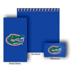  Florida Gators NCAA Sheet Set (Full/Queen): Sports 
