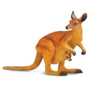  Red Kangaroo with Joey Toy Toys & Games