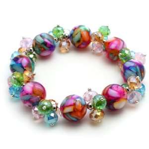  Bleek2Sheek Rainbow Crystal and Mosaic Marble Stretch 