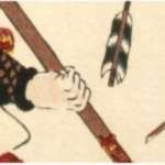 Set 3 Japanese Samurai Warrior Prints with Sword Armor  