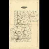 1888 CHIPPEWA COUNTY plat maps atlas old GENEALOGY IOWA history LAND 