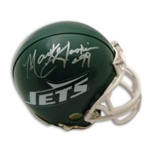 Mark Gastineau Autographed/Hand Signed New York Jets Throwback Mini 