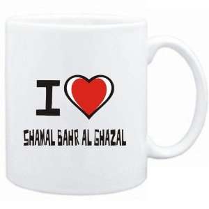Mug White I love Shamal Bahr Al Ghazal  Cities  Sports 