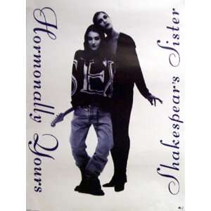 SHAKESPEARS SISTER Hormonally Yours Poster 18x24 