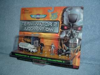   MicroMachines Collection 2 Hunter Killer T1000 John Connor T800 New