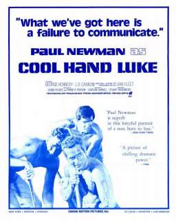 Cool Hand Luke 11 x 17 Movie Poster, Paul Newman, E  