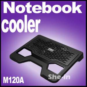 Laptop Notebook Cooler M120A  Macbook Pro HP Think Pad  