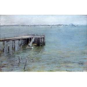   William Merritt Chase   32 x 22 inches   Gravesend Bay (aka The Lowe
