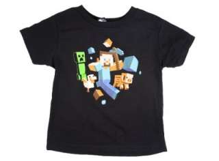 OFFICIAL LICENSED MINECRAFT RUN AWAY! YOUTH T SHIRT YOUTH SIZES XS XL 