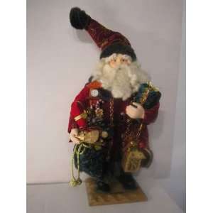  16 Fabric Santa, Grandeur Noel, Collectors Edtion