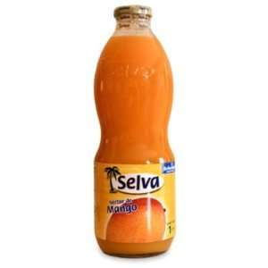 Selva Mango Nectar from Peru (33.8 fl oz/1 liter)  Grocery 
