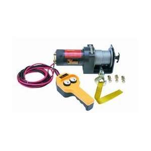  2000 lbs. Rated Line Pull 12V Motor w/3/8 in. Dia. Cable Automotive