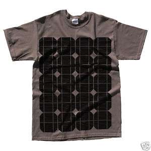 Solar Tee Shirt   Panel   Screen Printed T Photovoltaic  
