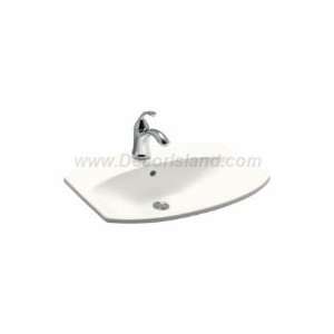    Kohler K2351 1 0 Bath Sink   Self Rimming: Home Improvement