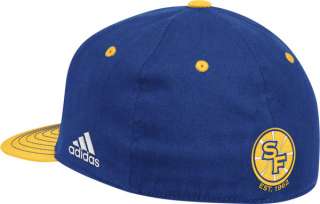 Golden State Warriors Blue 2011 2012 Official On Court Flex Hat  