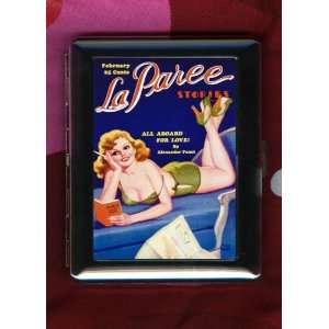  La Paree Stories Pin up Girl Pulp Art Vintage ID CIGARETTE 