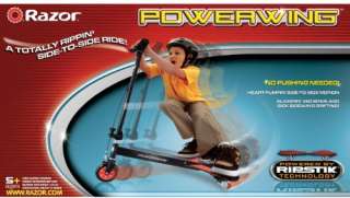 Razor PowerWing Caster Scooter (Black) 845423006709  