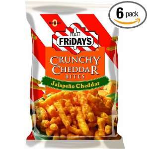 Fridays Jalapeno Cheddar, Crunchy Cheddar Bites, 3.5 Ounce 