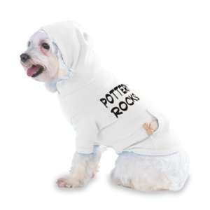  Pottery Rocks Hooded (Hoody) T Shirt with pocket for your Dog 