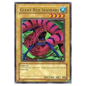   Tournament Pack 4 Giant Red Seasnake TP4 007 Rare [Toy] Toys & Games