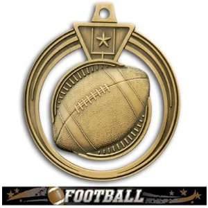  Awards 2.5 Eclipse Custom Football Medals GOLD MEDAL/ULTIMATE Custom 