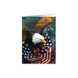  Eagle Scout Congratulations Personalized Raymond Card 