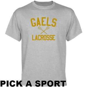  Iona College Gaels Ash Custom Sport Icon T shirt  : Sports & Outdoors