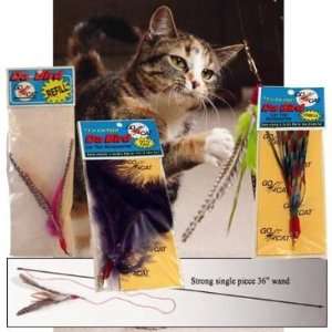  (Includes 1 Da Bird Original 36 Single Pole Cat Toy, Feather Refill 