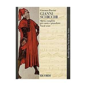  Gianni Schicchi   Puccini   Opera Vocal Score Musical 