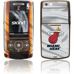  Miami Heat Away Jersey skin for Samsung T819 Electronics