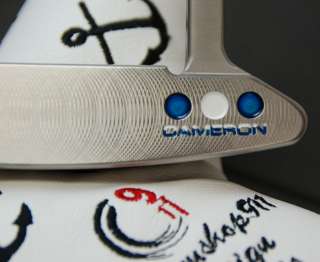 NEW Custom Scotty Cameron 34 Newport 2 Navy Anchor Stamp Paint by 