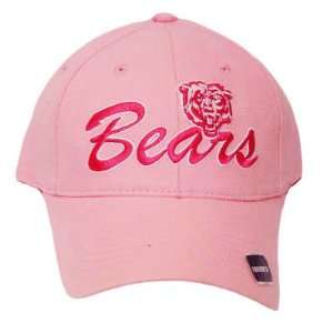   CHICAGO BEARS OFFICIAL PINK WOMEN COTTON HAT CAP: Sports & Outdoors