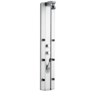    Thermostatic Aluminum Shower Panel Tower System: Home Improvement
