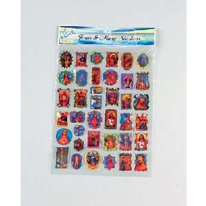  Jesus and Mary Stickers Case Pack 72   215392