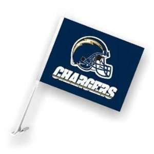 San Diego Chargers Car Flags   Set of 2 Two Sided:  Sports 
