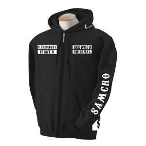 Fully Loaded 2* Samcro Sons of Anarchy Zipup Hooded Jacket  Size 