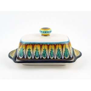   Butter Dish with Lid Vario F1   Handmade in Deruta