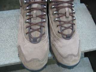 New Balance 963 Tan Beige Used Hiking Boots Shoes 15 D  