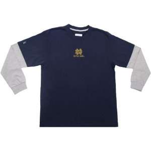Notre Dame YOUTH Boys Danger L/S T Shirt:  Sports 