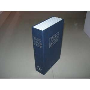  Dictionary Secret Book Hidden Safe With Key Lock Book Safe 