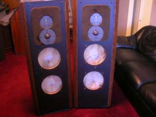 INFINITY RS  3b (IIIb) Classic Audiophile Speakers Nice, but need 