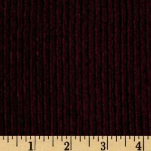   Striped Fleece Wine/Black Fabric By The Yard: Arts, Crafts & Sewing