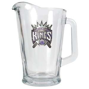Sacramento Kings NBA 60oz Glass Pitcher   Primary Logo:  