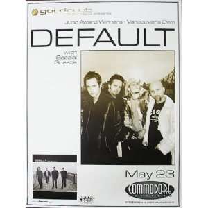 Default Original Vancouver Concert Poster 2002 