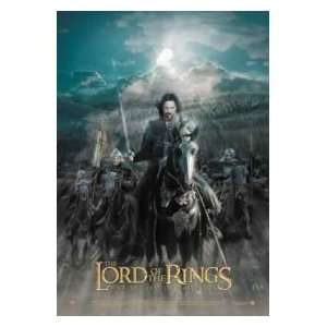  Lord of the Rings Aragon on Horse Poster 24 By 36