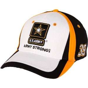   Ryan Newman Sponsor Adjustable Hat   Gold Black