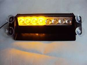 LED High Power Strobe Flash Deck Warning Light Amber  