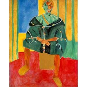   Riffian (Le Rifain assis) Henri Matisse Hand Pai